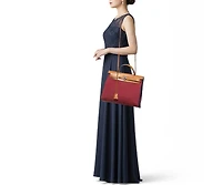 Pre-Owned Hermes Women's Canvas And Leather Top Handle