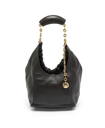 Pre-Owned Loewe Women's Squeeze Small Leather Shoulder Bag