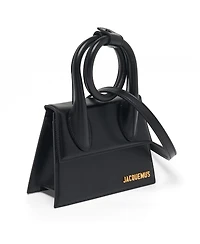 Pre-Owned Jacquemus Le Chiquito Noeud Women's Leather Top Handle Bag