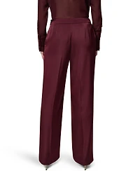 Donna Karan New York Women's Satin Wide-Leg Pants