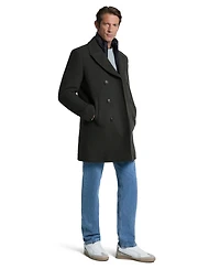 Ted by Baker Men's Modern-Fit Peacoat
