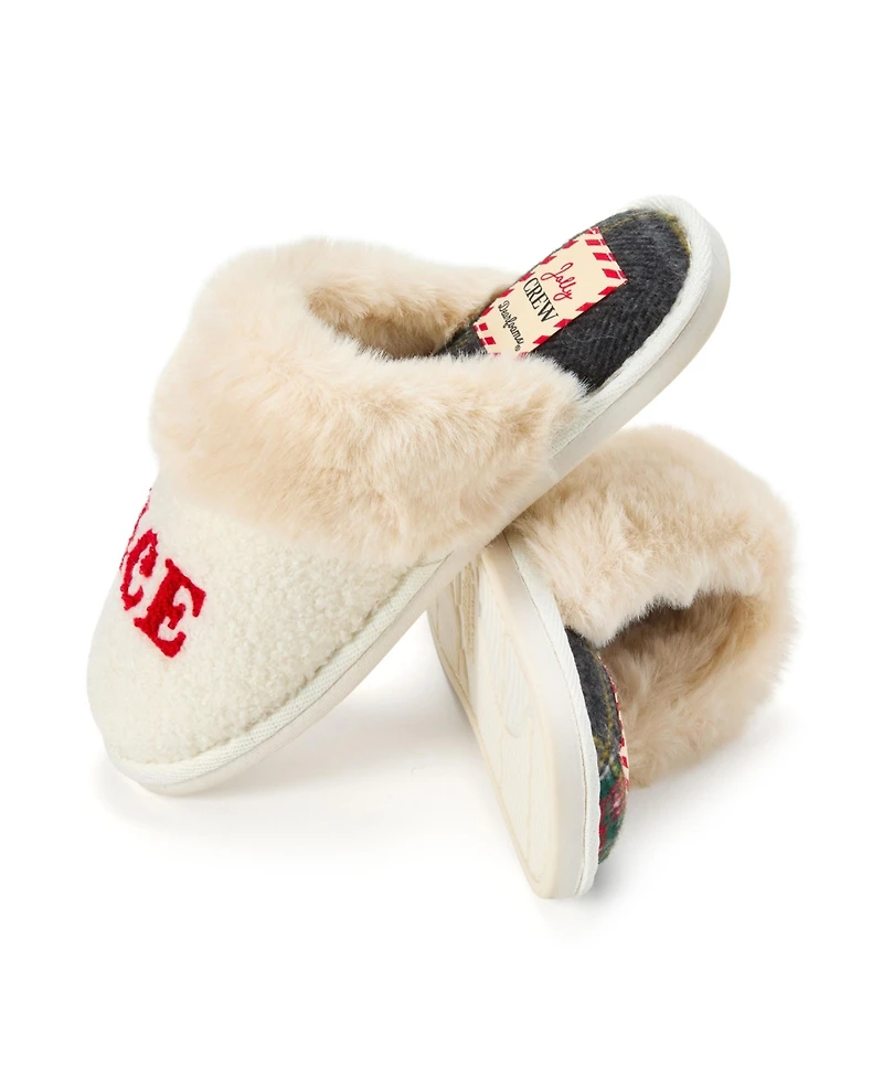 Dearfoams Women's Cozy Scuff Slippers