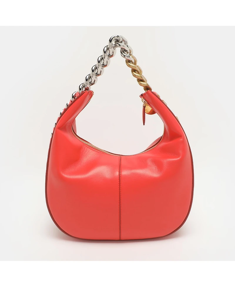 Pre-Owned Stella Mccartney Women's Frayme Small Faux Leather Hobo Bag