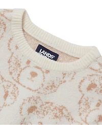 Lands' End Girls Jacquard Knit Sweater
