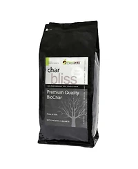 Plantonix Char Bliss Indoor Outdoor Premium Biochar Soil Conditioner, 30 Quarts