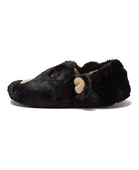 Lands' End Little Girls Cute Furry Animal Slippers