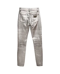 Pre-Owned Dolce & Gabbana Women's Coated Skinny Jeans