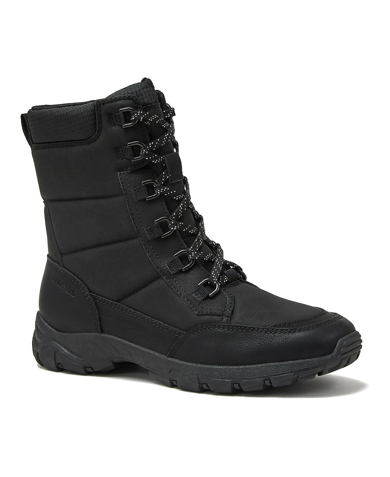 Lands' End Men's Wide Width Expedition Trail Waterproof Lace Up Snow Boots