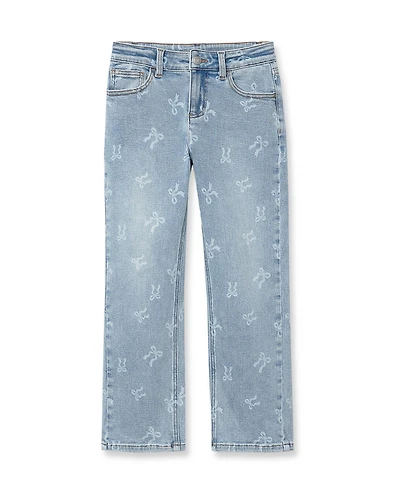 Lands' End Big Girls Straight Leg Jeans