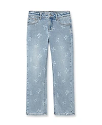 Lands' End Big Girls Straight Leg Jeans