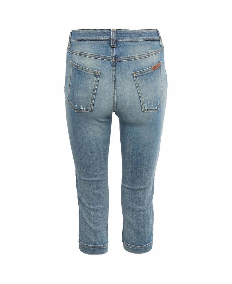 Pre-Owned Dolce & Gabbana Women's Washed Denim Capri