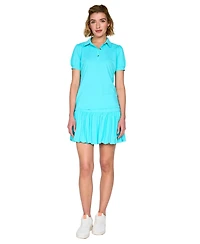 G Lifestyle Clothing Women's Golf, Tennis, Pickleball Puffy Short-Sleeve Polo Shirt