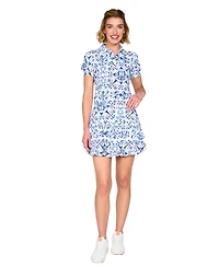 G Lifestyle Clothing Women's Bubble Mini A-Line Skirt