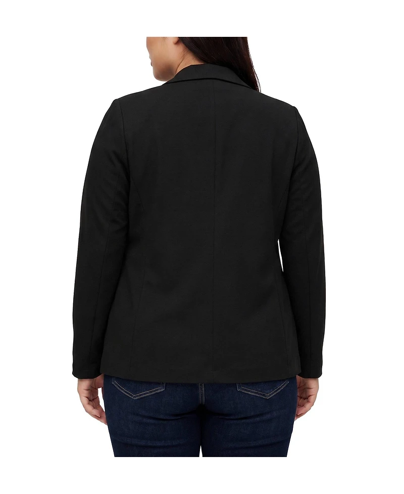 Torrid Plus Longline Shawl-Collar Blazer