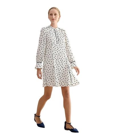 Hobbs London Women's Ruth Polka Dot Mini Dress