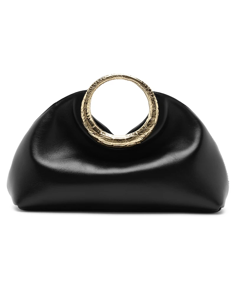 Arezzo Mia Leather Small Clutch Handbag