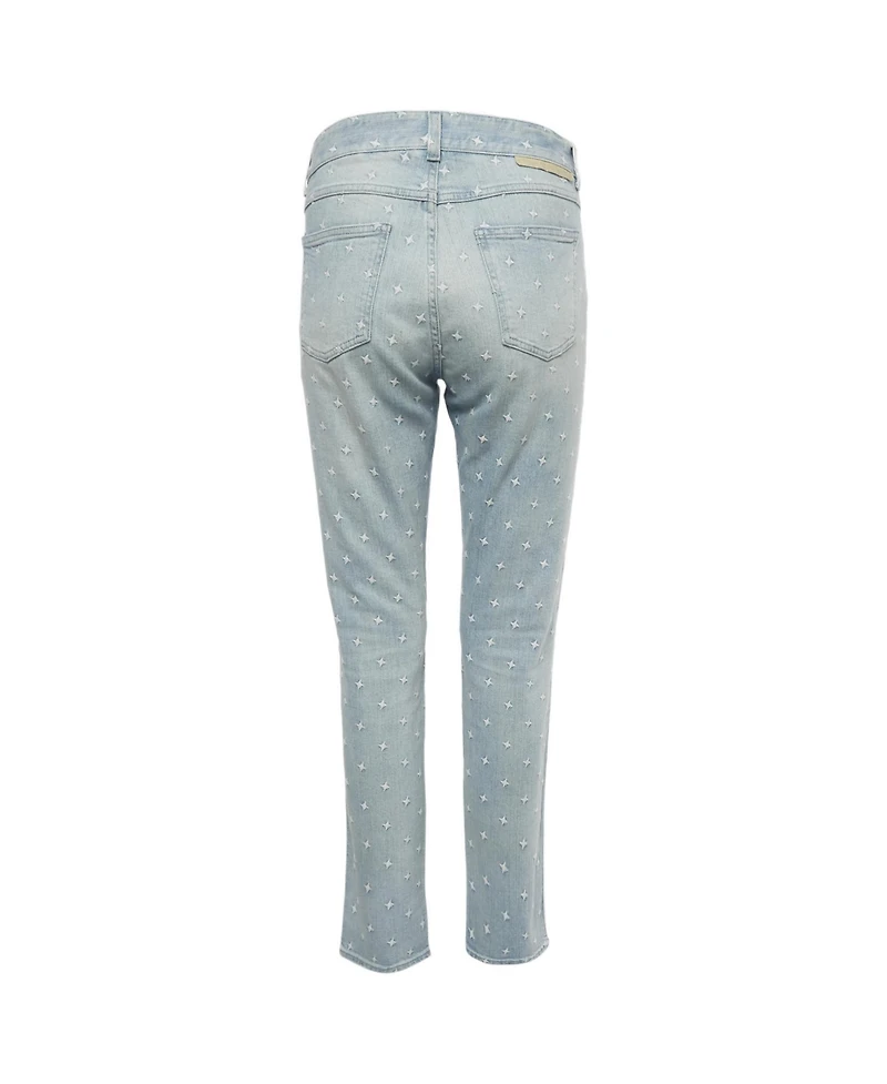 Pre-Owned Stella Mccartney Women's Embroidered Denim Jeans