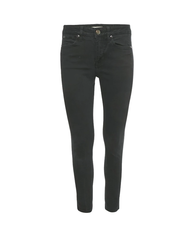 Burberry Women's Mid-Rise Skinny Jersey-Panel Jeans