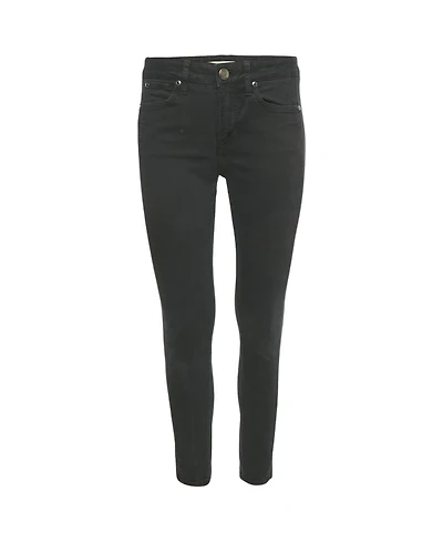 Burberry Women's Mid-Rise Skinny Jersey-Panel Jeans