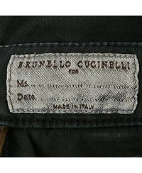 Pre-Owned Brunello Cucinelli Women's Straight-Leg Mid-Rise Denim Jeans
