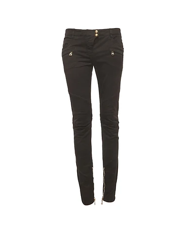 Balmain Women's Mid-Rise Skinny Jeans