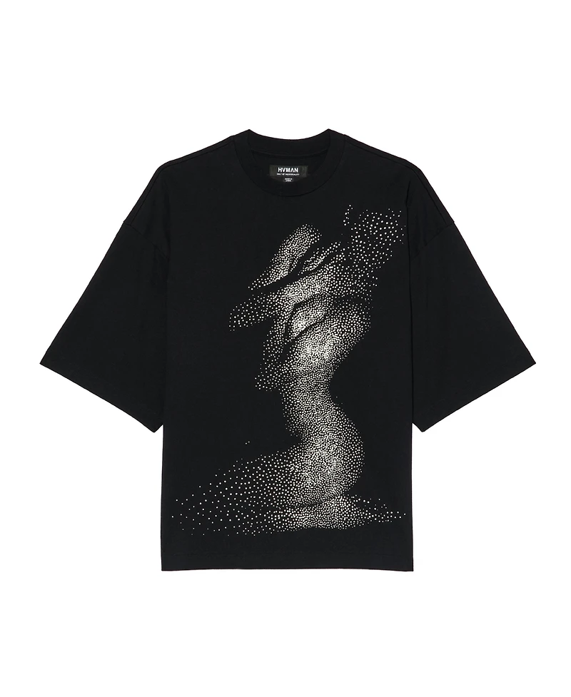 Hvman Chosen To Prevail x Cult Men's Graphic Heavyweight Oversized-Fit T-Shirt "Beauty"