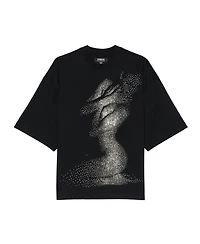 Hvman Chosen To Prevail x Cult Men's Graphic Heavyweight Oversized-Fit T-Shirt "Beauty"