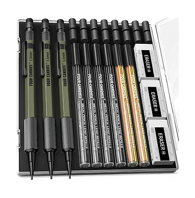 Four Candies 1.3mm Mechanical Pencil Set