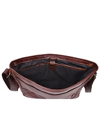 Polaris Leather Messenger Bag