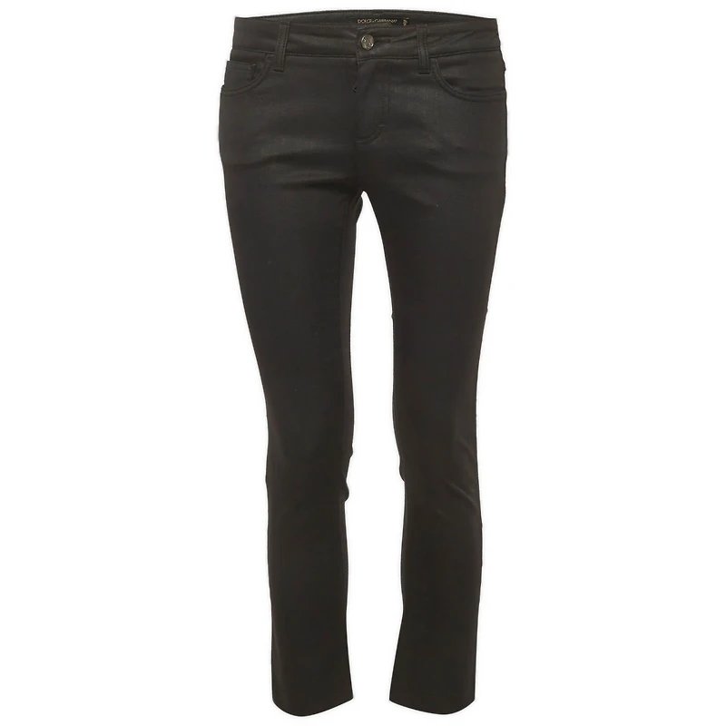 Pre-Owned Dolce & Gabbana Women's Denim Straight Fit Jeans