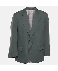 Pre-Owned Burberry Men's Prorsum Single-Breasted Wool-Blend Blazer