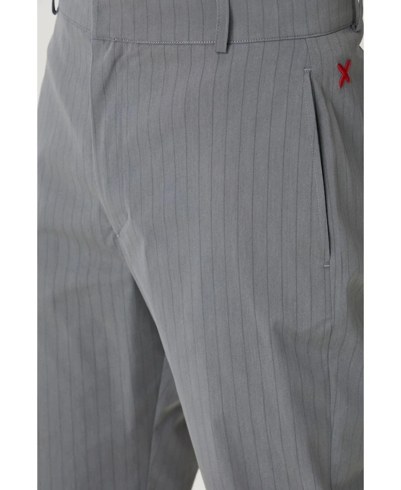 Pcfg Men's Cotton Blend Striped Woven Casual Pant