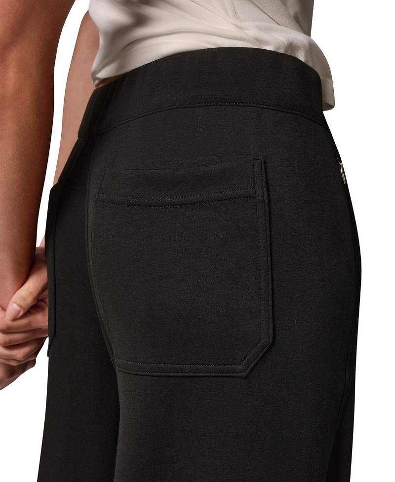 Donna Karan Weekend Women's Jet Setter High-Rise Wide-Leg Pants