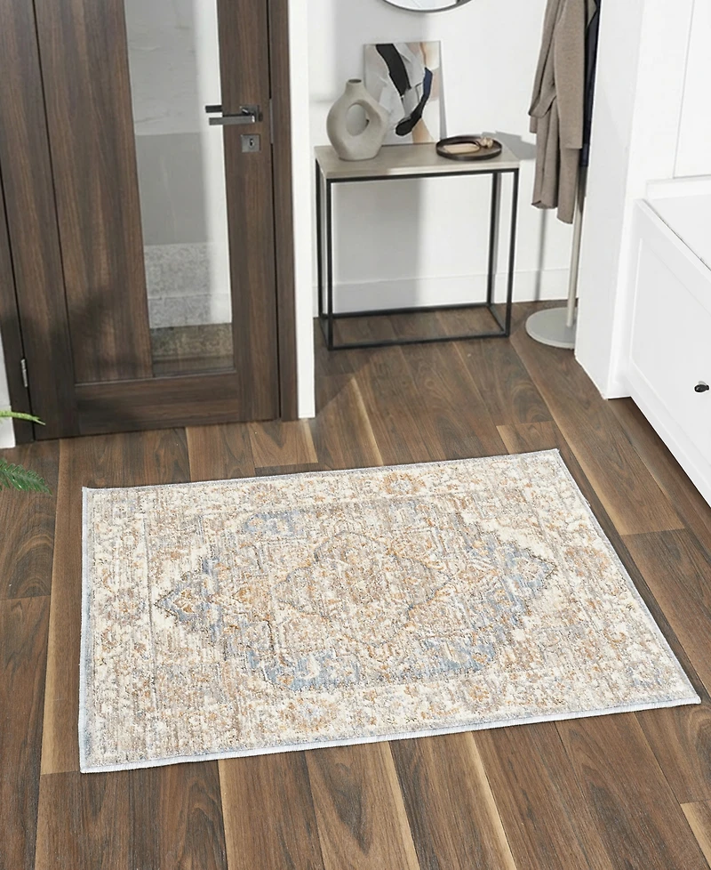 Lr Home Garza Vio-124 2'2" x 3' Area Rug