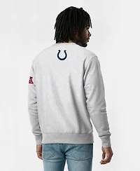 Champion Men's Silver Indianapolis Colts Disney X Reverse Weave Fleece Crewneck Sweatshirt