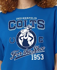 Champion Women's Royal Indianapolis Colts Disney X Champion All Star T-Shirt