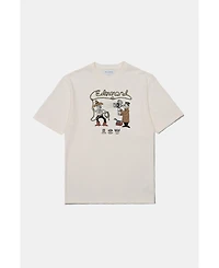 Edmmond Studios Men's Western Graphic Crew Neck T-Shirt