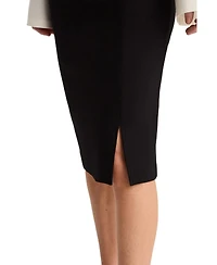Residus Women's Leman High-Waisted Midi Pencil Skirt