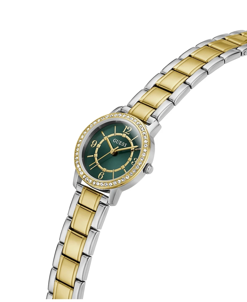 Guess Women's Quartz Two-Tone Stainless Steel Watch 28mm
