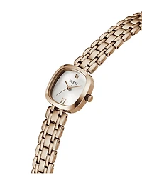 Guess Women's Quartz Rose Gold-Tone Stainless Steel Watch 25mm