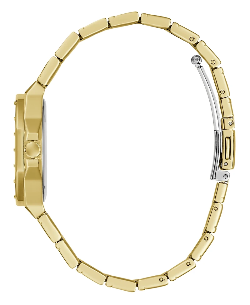 Guess Women's Quartz Gold-Tone Stainless Steel Watch 30mm