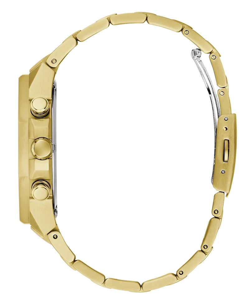 Guess Men's Quartz Gold-Tone Stainless Steel Watch 42mm