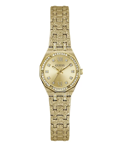 Guess Women's Quartz Gold-Tone Stainless Steel Watch 25mm