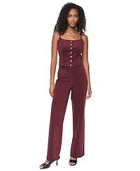 Dkny Women's Button-Front Tailored Vest