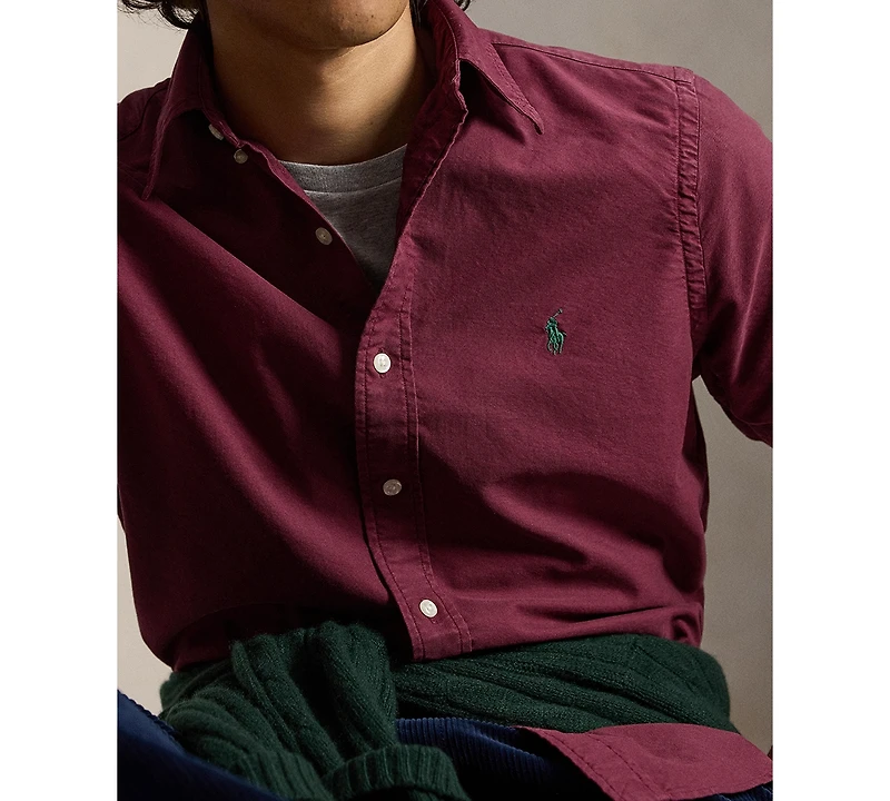 Polo Ralph Lauren Men's Classic Fit Garment-Dyed Oxford Shirt