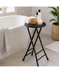 Aofar Folding Stool Bar Handle Seat Kitchen Guitar Rv Camping Party