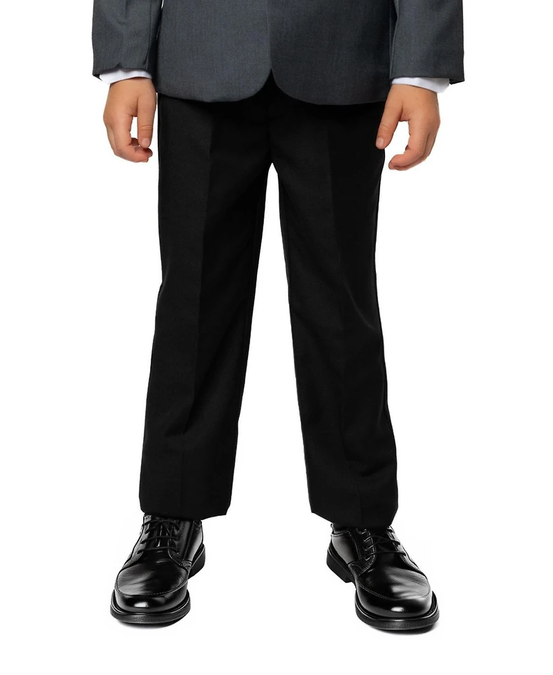 Peanut Butter Collection Toddler Boys' 2T-5T Love and Angels Slim-Fit Jacket, Vest, Pants, Bowtie Shirt, 5-Piece Set