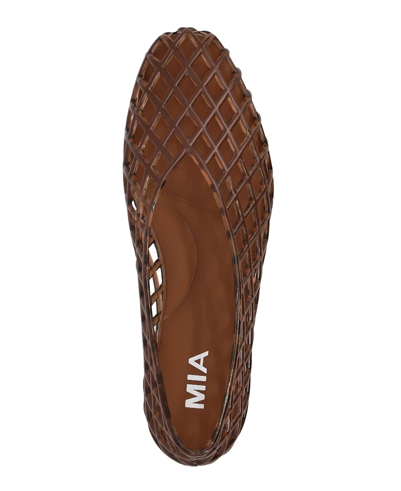 Mia Women's Bali Slip-On Jelly Flats