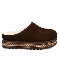 Mia Women's Villas Suede Slip-On Clog Slippers