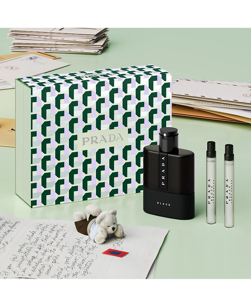 Prada 3-Piece Black Luna Rossa Eau de Parfum Set
